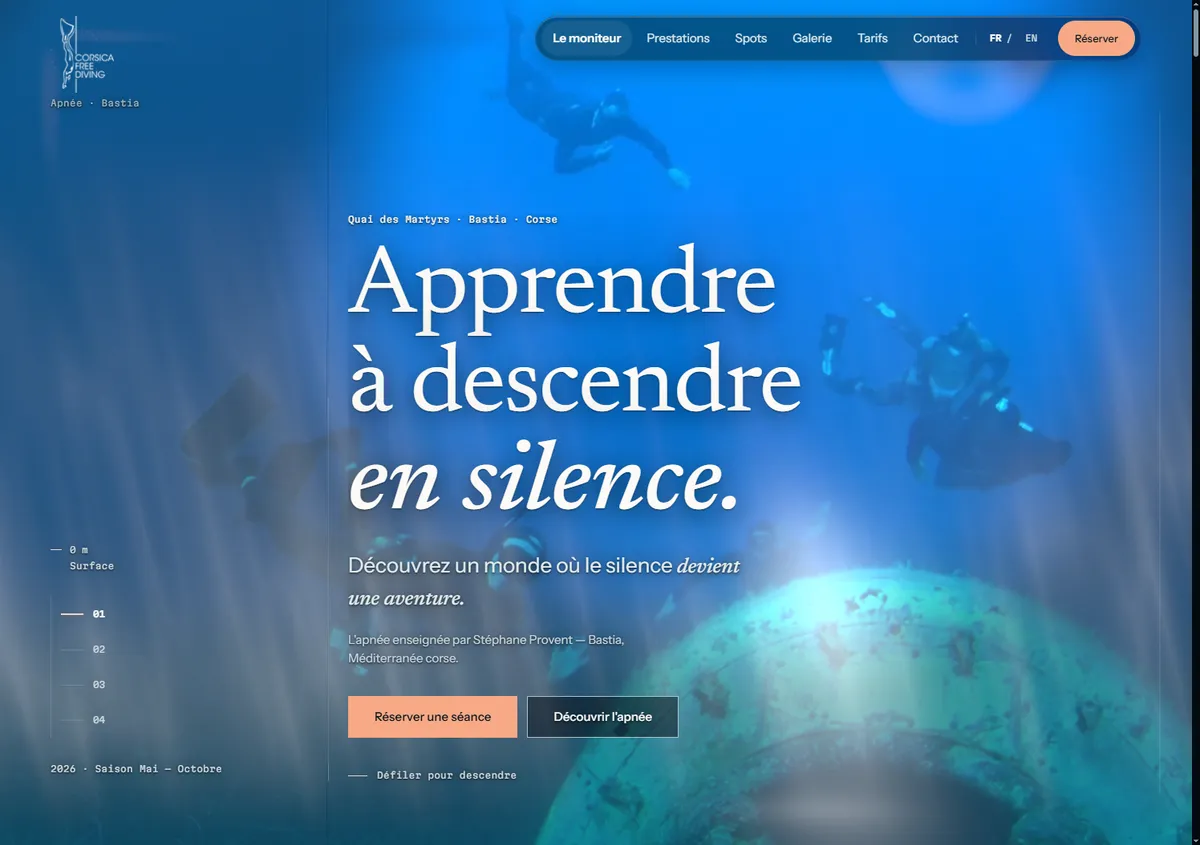 Corsica Free Diving